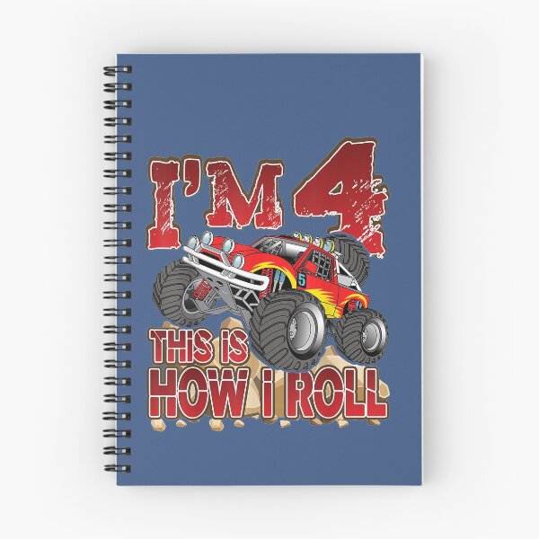 Item preview, I'm 4 This Is How I Roll' Awesome Truck Gift  designed and sold by SaltyFNG.