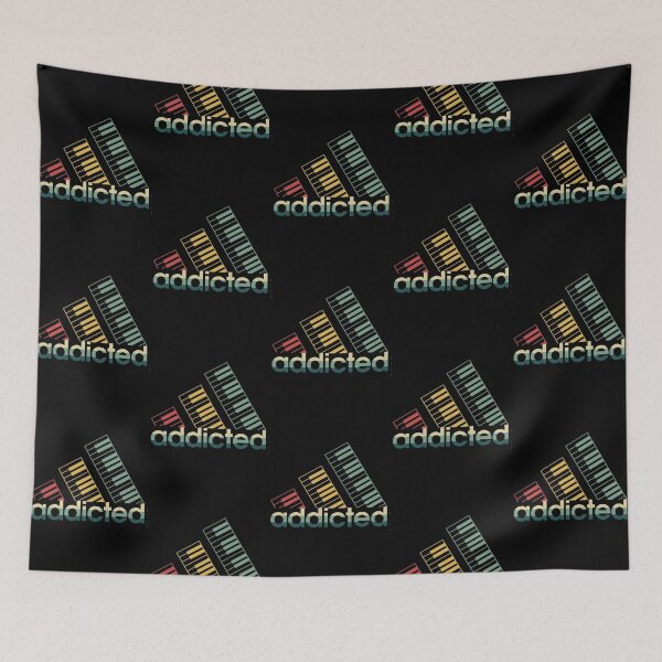 Item preview, Piano addicted vintage designed and sold by CactusDesigns68.