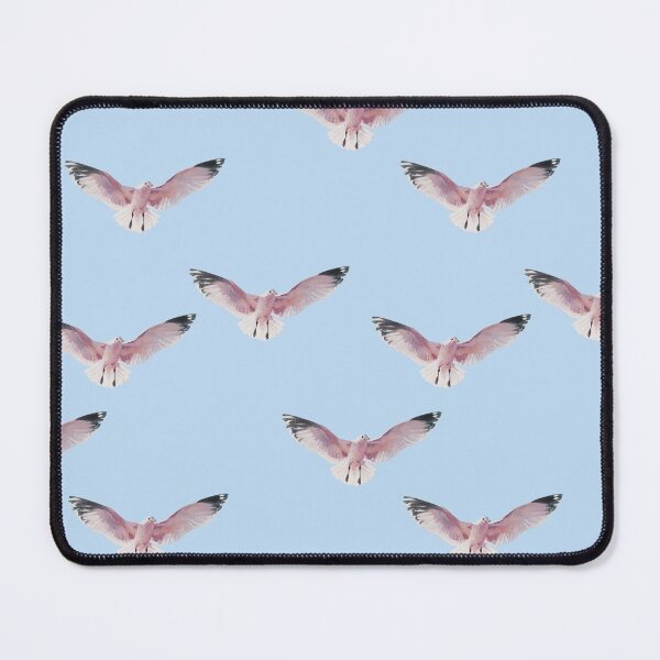 Item preview, Pink gull pattern - blue designed and sold by Emily Bickell.
