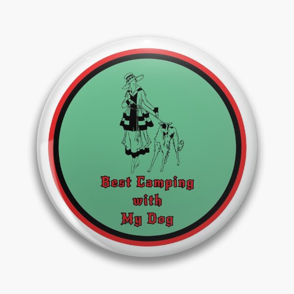 Item preview, Best Camping with My Dog 10 designed and sold by PodiShawna.