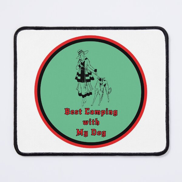 Item preview, Best Camping with My Dog 10 designed and sold by PodiShawna.