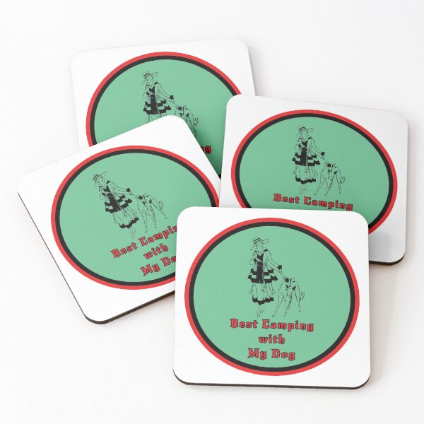 Item preview, Best Camping with My Dog 10 designed and sold by PodiShawna.