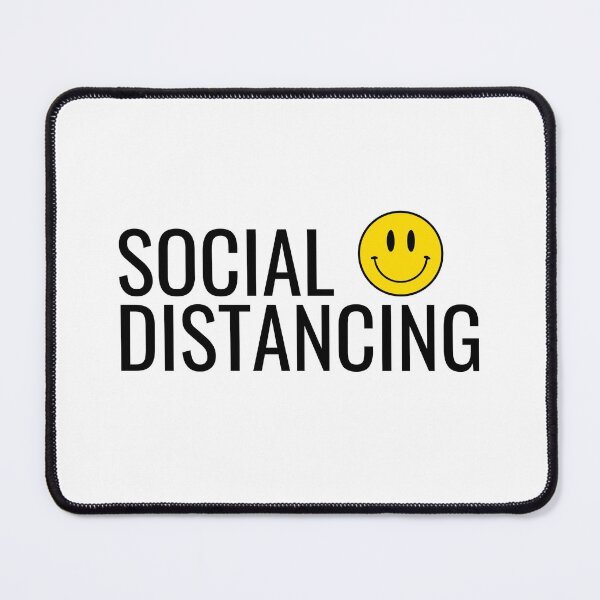 Item preview, Social Distancing | Happy Face | Smiley | designed and sold by HappyFaceCo.