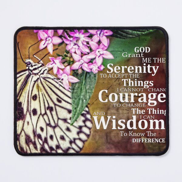 Item preview, The Serenity Prayer - Butterfly Art - By Sharon Cummings designed and sold by Sharon Cummings Art.