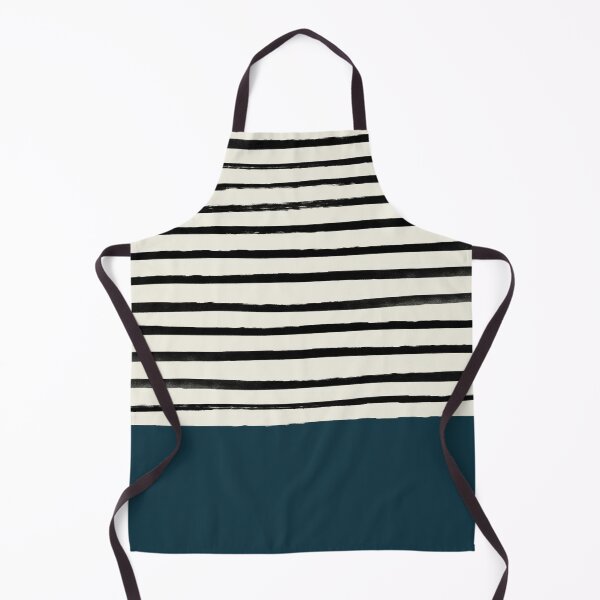 Item preview, Dark Teal x Stripes designed and sold by Leah Flores.