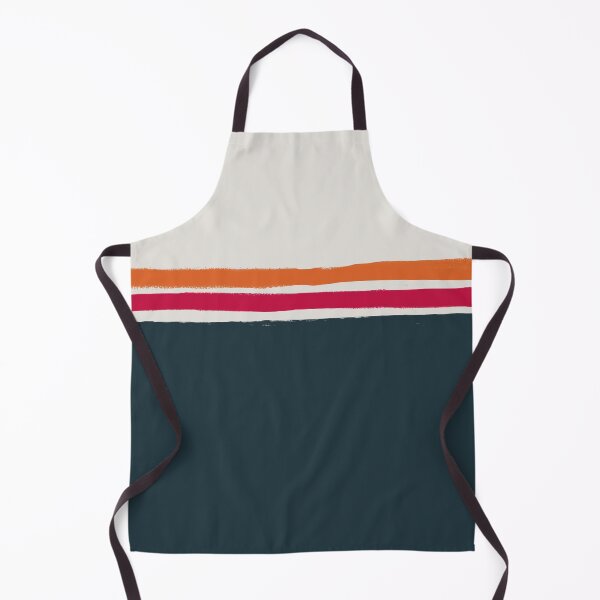 Item preview, Dark Turquoise and Sunset Stripes designed and sold by Leah Flores.