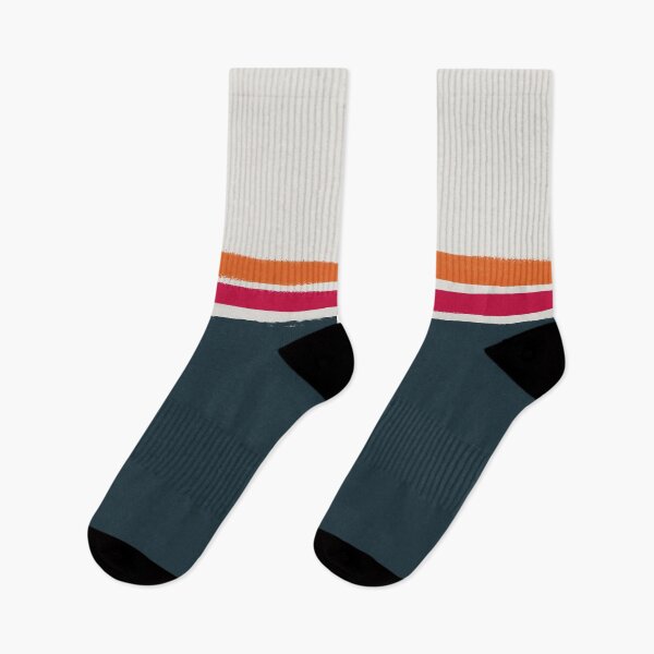 Item preview, Dark Turquoise and Sunset Stripes designed and sold by Leah Flores.