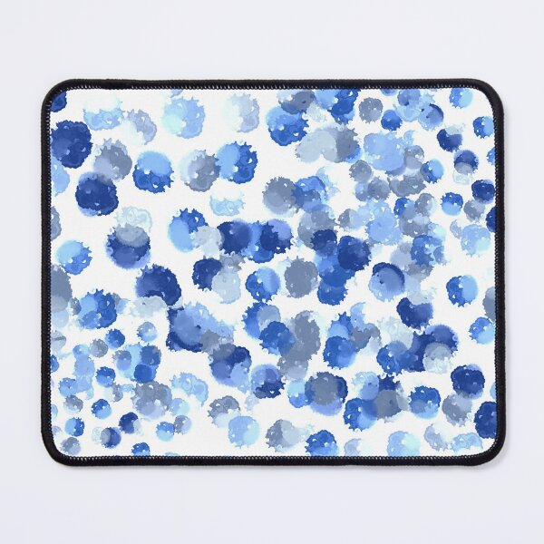 Item preview, Indigo dot fabric pattern print designed and sold by 8thApril.