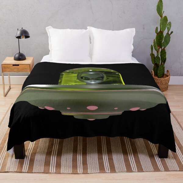 Item preview, UFO alien (lime) designed and sold by Cosmonauteur.