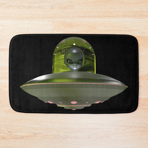 Item preview, UFO alien (lime) designed and sold by Cosmonauteur.