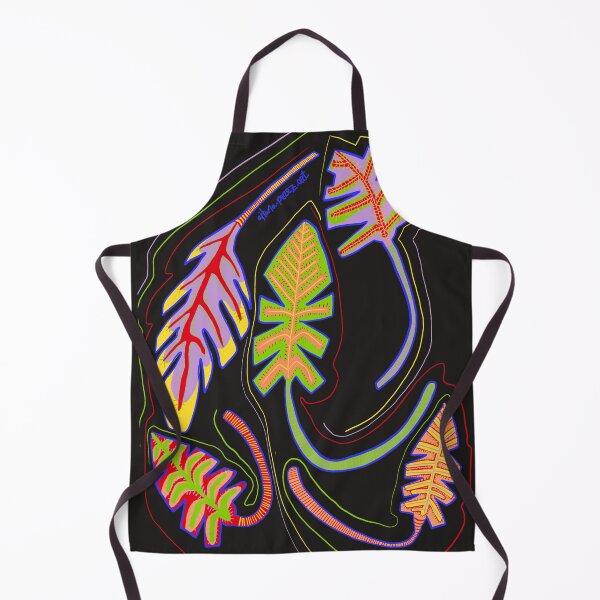 Item preview, Colorful tropical leaves designed and sold by Aitanaperez-art.