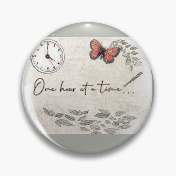 Item preview, One hour at a time - good vibe quote designed and sold by NathBros.