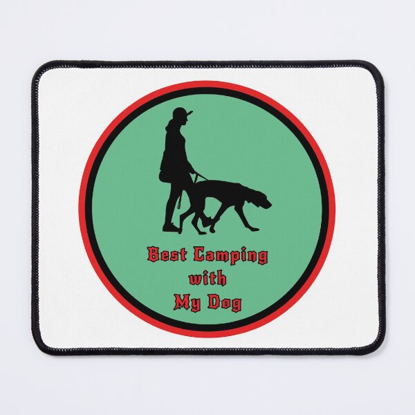 Item preview, Best Camping with My Dog 11 designed and sold by PodiShawna.