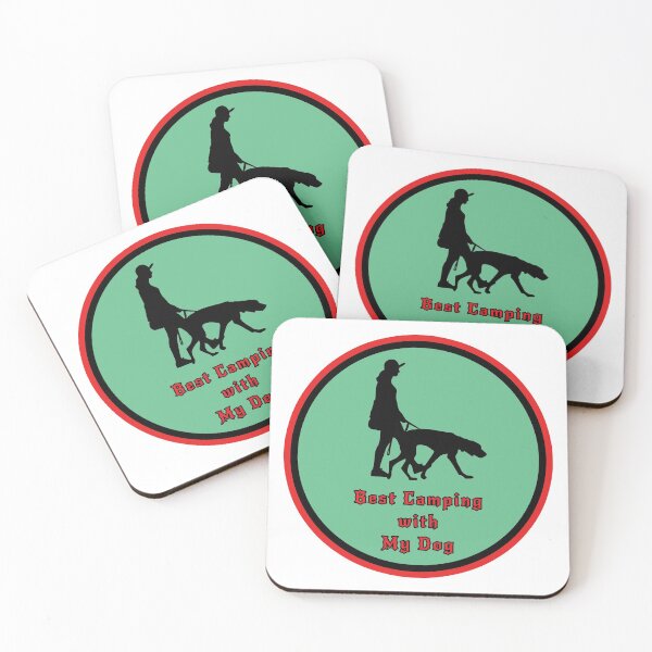Item preview, Best Camping with My Dog 11 designed and sold by PodiShawna.