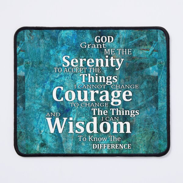 Item preview, The Serenity Prayer - Deep Mystery Abstract Art - By Sharon Cummings designed and sold by Sharon Cummings Art.