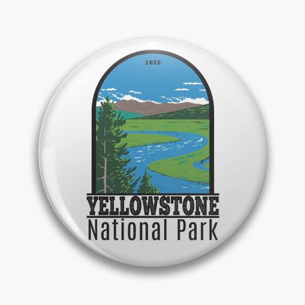 Item preview, Yellowstone National Park Hayden Valley designed and sold by KrisSidDesigns.