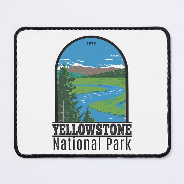 Item preview, Yellowstone National Park Hayden Valley designed and sold by KrisSidDesigns.