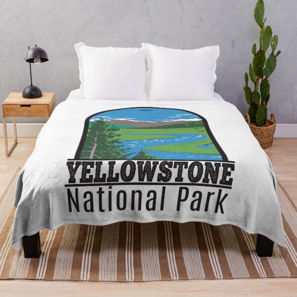 Item preview, Yellowstone National Park Hayden Valley designed and sold by KrisSidDesigns.