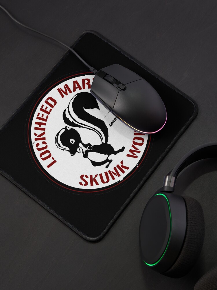 Alternate view of Skunk Works - ADP Roundel Patch - Clean Style Mouse Pad
