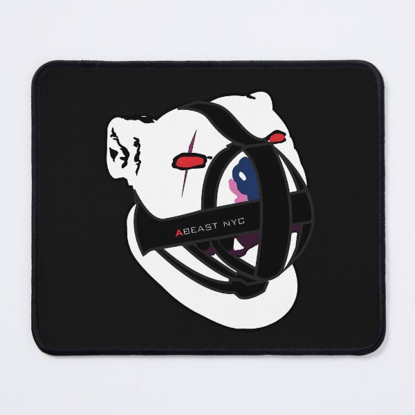 Item preview, Bad Dog Pitbull Muzzle pitbull, dogs, dog lovers, pitbull puppies, white pitbull, blue nose, red nose, bad dog, dog art designed and sold by iMobb06.