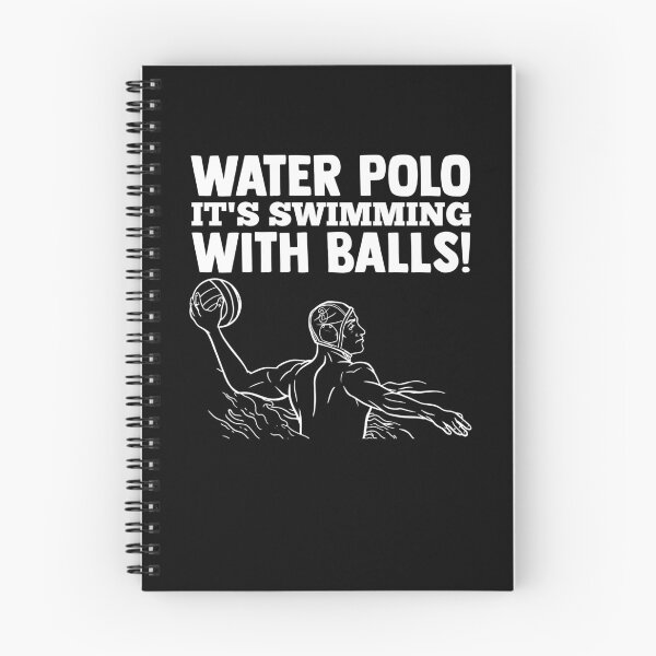 Item preview, Water Polo It's Swimming With Balls Treading Water designed and sold by Nessshirts.