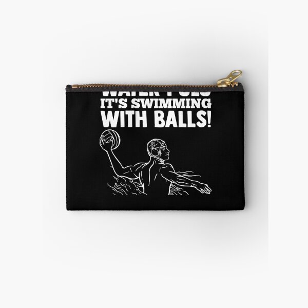 Item preview, Water Polo It's Swimming With Balls Treading Water designed and sold by Nessshirts.