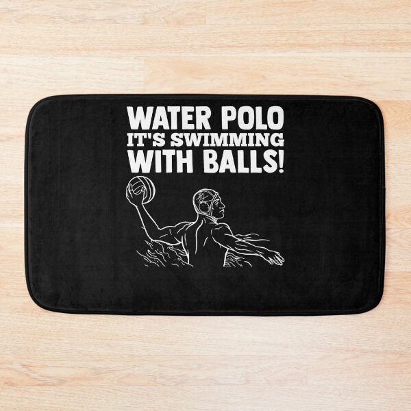 Item preview, Water Polo It's Swimming With Balls Treading Water designed and sold by Nessshirts.