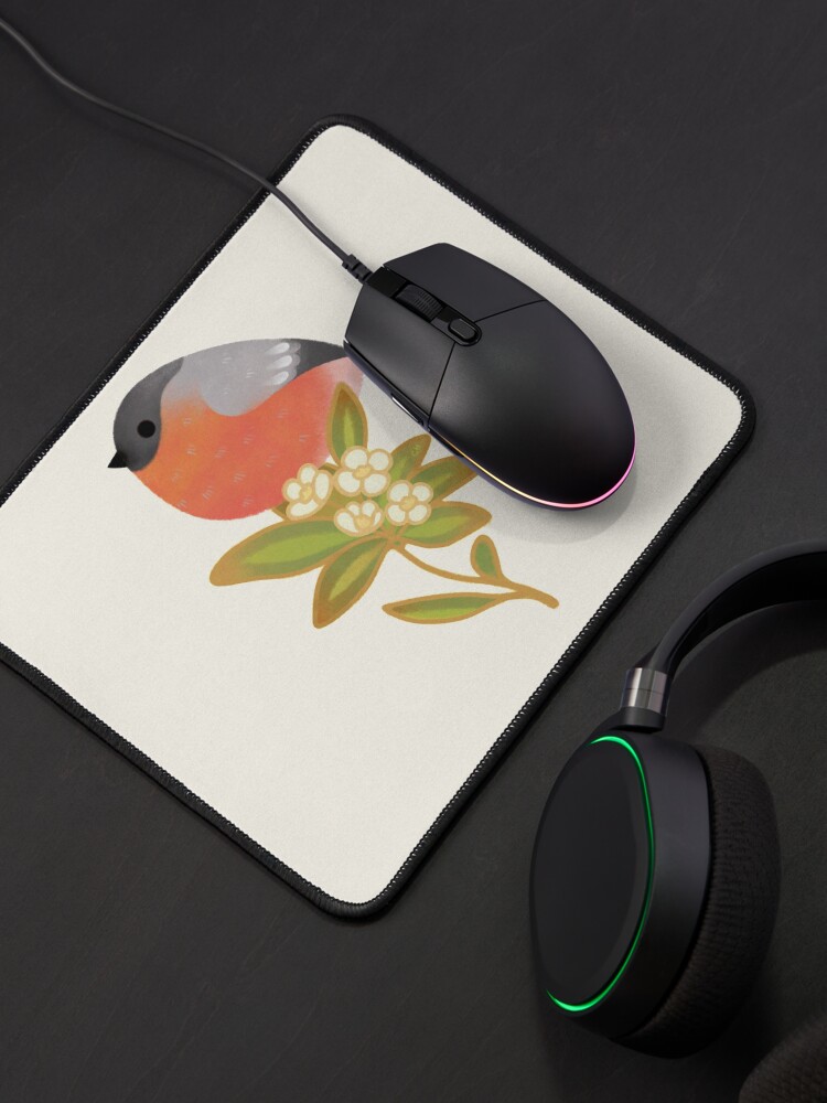 Alternate view of Eurasian bullfinch 2 Mouse Pad