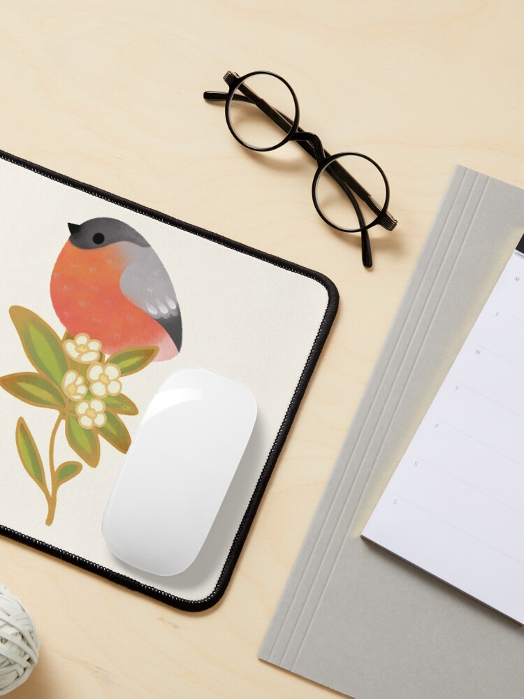 Alternate view of Eurasian bullfinch 2 Mouse Pad