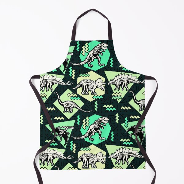 Item preview, Neon Skeleton Dinosaur Pattern designed and sold by chobopop.