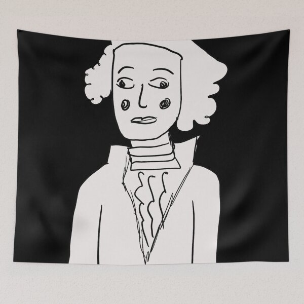 Item preview, Poorly Drawn George Washington designed and sold by eesienk.