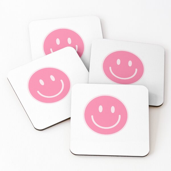 Item preview, Cute Smiley Face Dark Pink designed and sold by MadeByAyla.