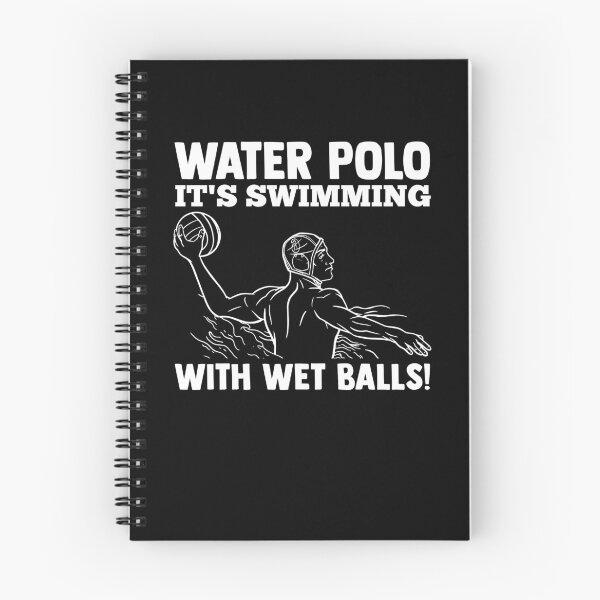 Item preview, Water Polo It's Swimmimg With Wet Balls Treading Water designed and sold by Nessshirts.