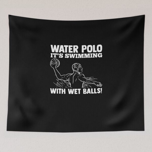 Item preview, Water Polo It's Swimmimg With Wet Balls Treading Water designed and sold by Nessshirts.