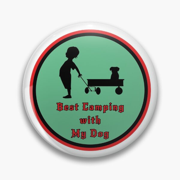 Item preview, Best Camping with My Dog 12 designed and sold by PodiShawna.