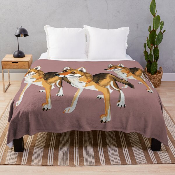 Item preview, Senegalese wolf in pink designed and sold by belettelepink.