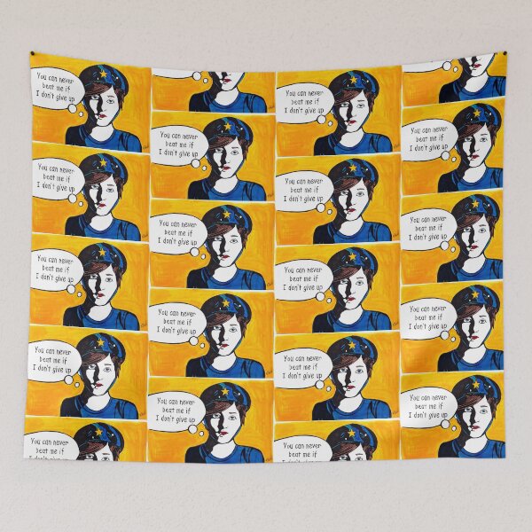 Item preview, You Can't Beat Me If I Never Give Up designed and sold by brandydevoid.