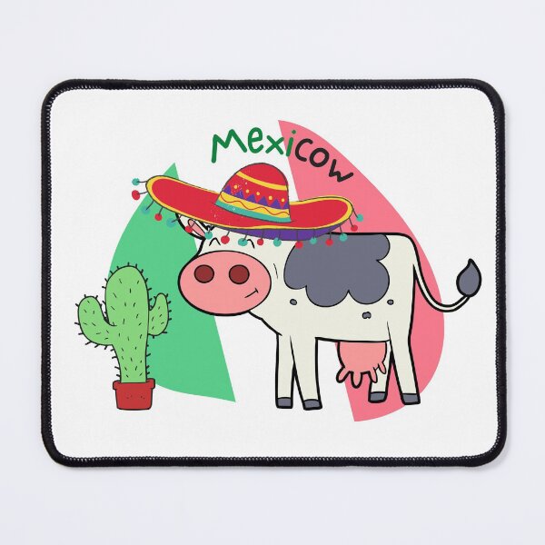 Item preview, Mexicow - Animal pun designed and sold by The Agreeable Raven.