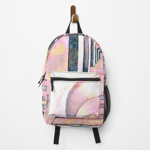 Item preview, Ancient Arches in Pink designed and sold by Katrina Reynolds.