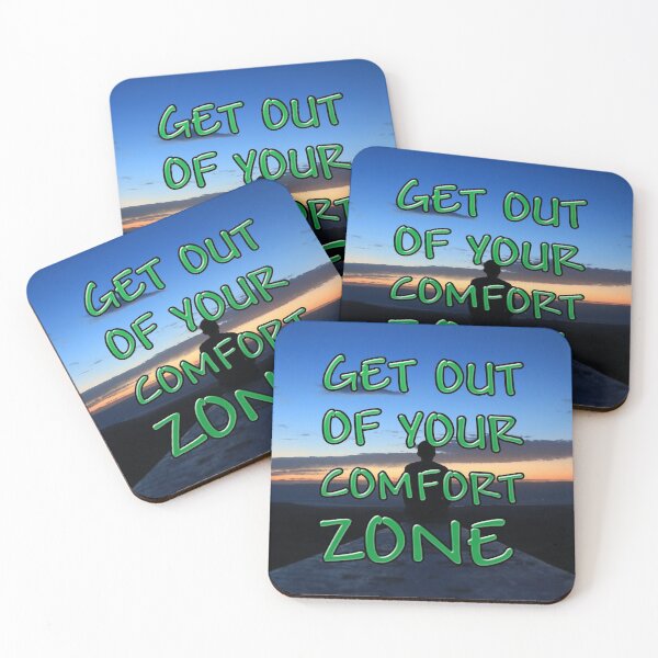 Item preview, Get OUt Of Your Comfort Zone, Go Ahead And Live Your Life designed and sold by The-Fantasy.