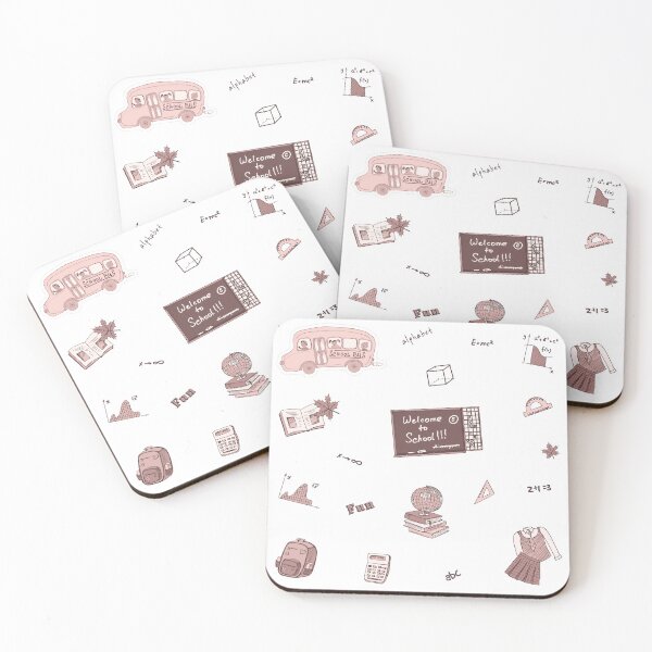 Artikelvorschau, Pfirsich Schulfach Stickerpaket entworfen und verkauft von Pavnud.