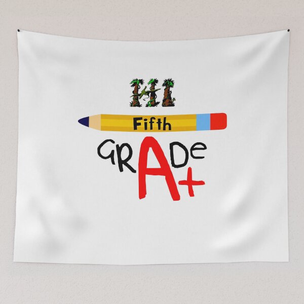 Item preview, Hi Fifth Grade - Black Text designed and sold by Loving-school.