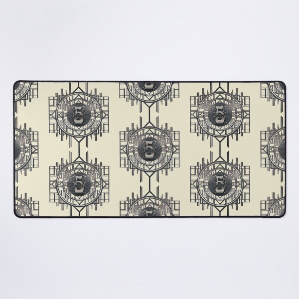Item preview, Number Five Art Nouveau Vintage Numbers designed and sold by Xarah.