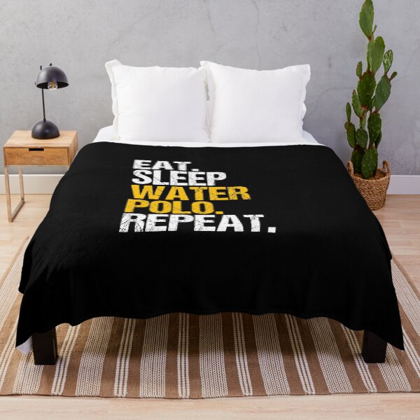 Item preview, Eat Sleep Water Polo Repeat Treading Water Eggbeater Kick designed and sold by Nessshirts.