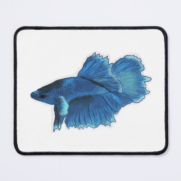 Item preview, Blue Betta Fish designed and sold by Bonjustdood.