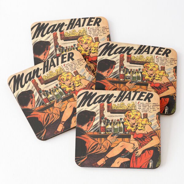 Item preview, Vintage Comic Man Hater designed and sold by DustinVinyl.
