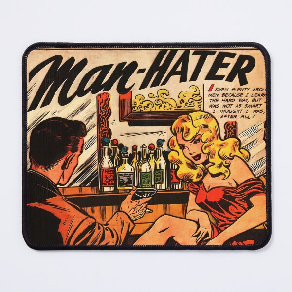 Item preview, Vintage Comic Man Hater designed and sold by DustinVinyl.