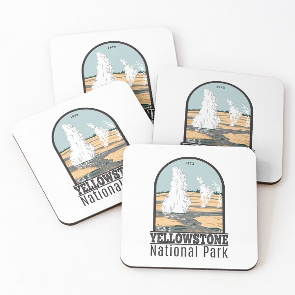 Item preview, Yellowstone National Park Norris Geyser Basin designed and sold by KrisSidDesigns.