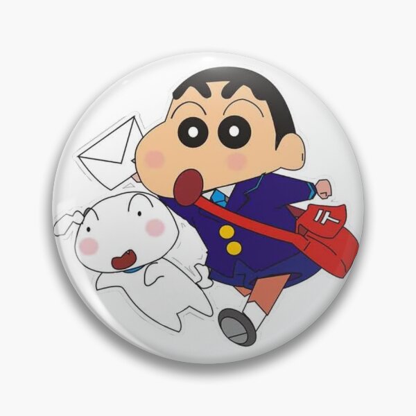 Item preview, Shinchan & Shiro - Be Happy designed and sold by AyushTuber.