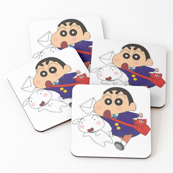 Item preview, Shinchan & Shiro - Be Happy designed and sold by AyushTuber.